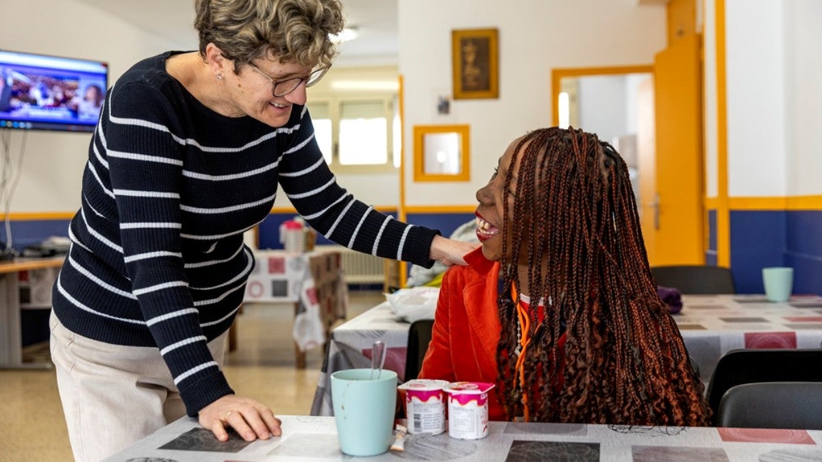 Càritas, servei de menjador. Autor: cedida.