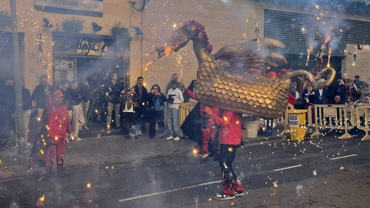 Les forques de Can Deu, a la festa del vi novell. Autor: Jordi M.