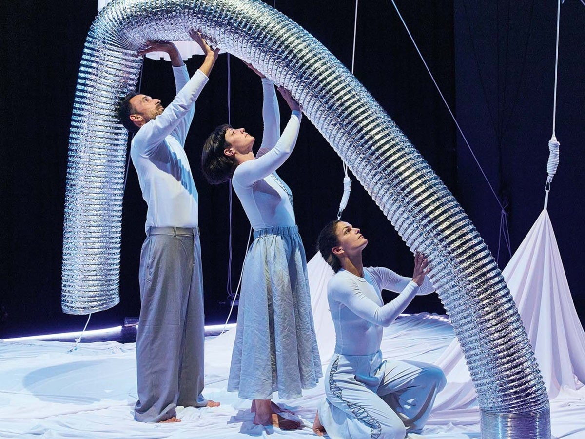 Una imatge del muntatge 'Ona', dins el festival elPetit. Autor. cedida. 