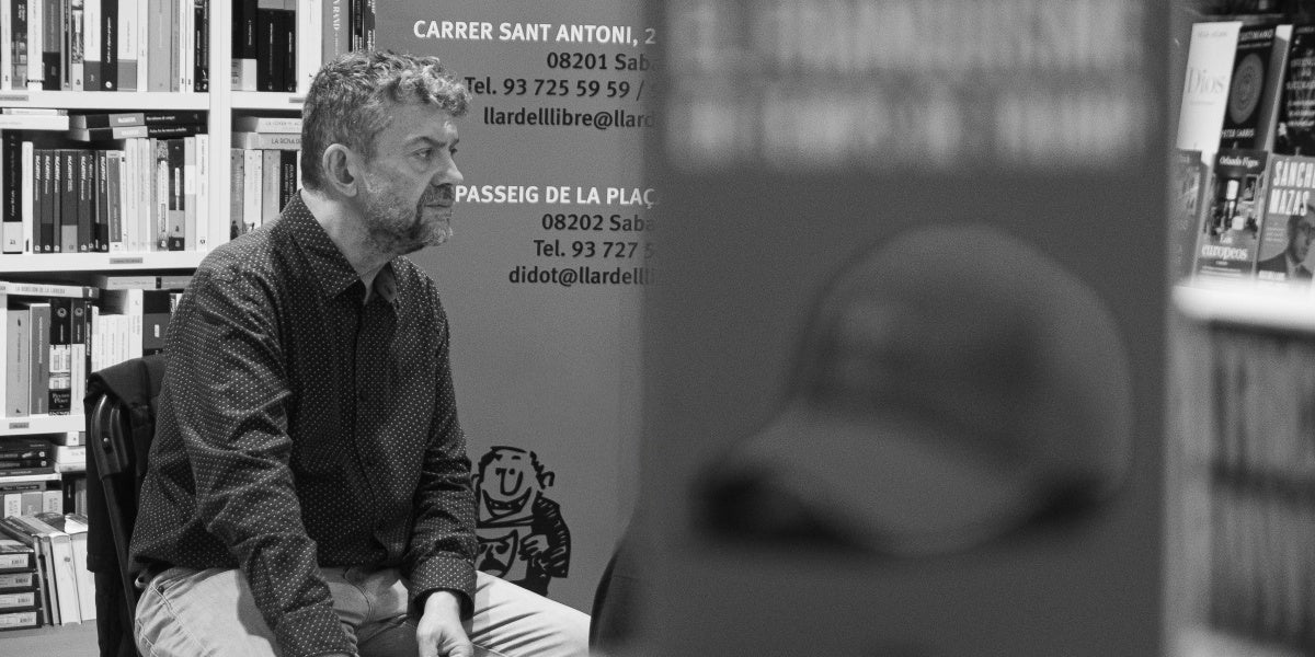 El periodista i diputat Francesc Marc-Álvaro, autor de 'El franquisme en temps de Trump'. Autora: Dihor.