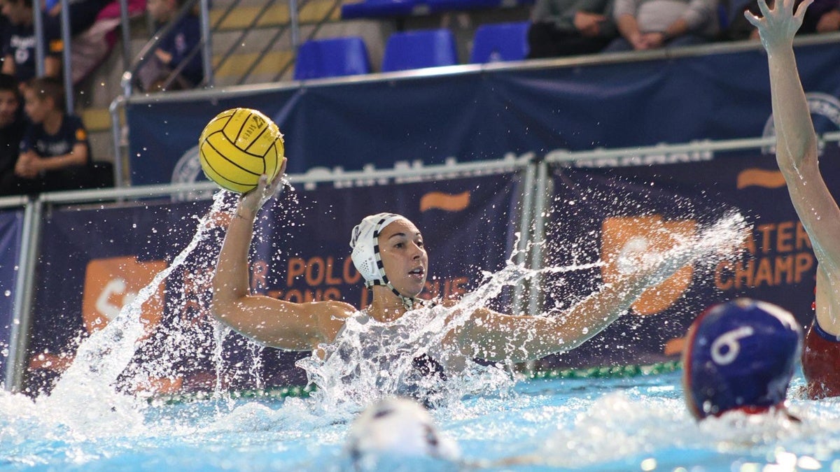 Irene González, una de les golejadores. Cedida