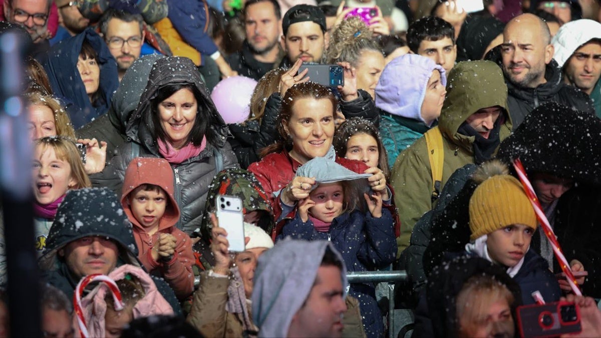 Actes d'encesa dels llums nadalencs. Autora: Anna Mas / Ajuntament.