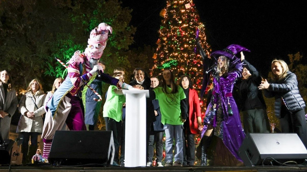 Actes d'encesa dels llums nadalencs. Autora: Anna Mas / Ajuntament.