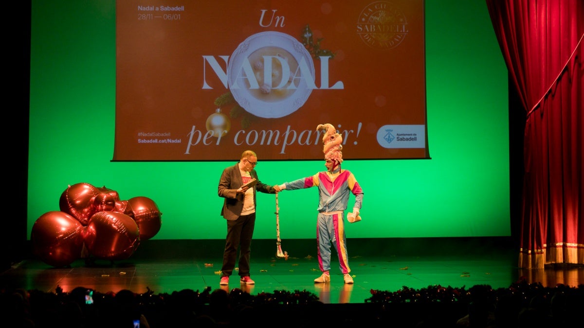 El comunicador Marc Serra i el Llaminer, a la presentació dels actes. Autora: Dihör. 