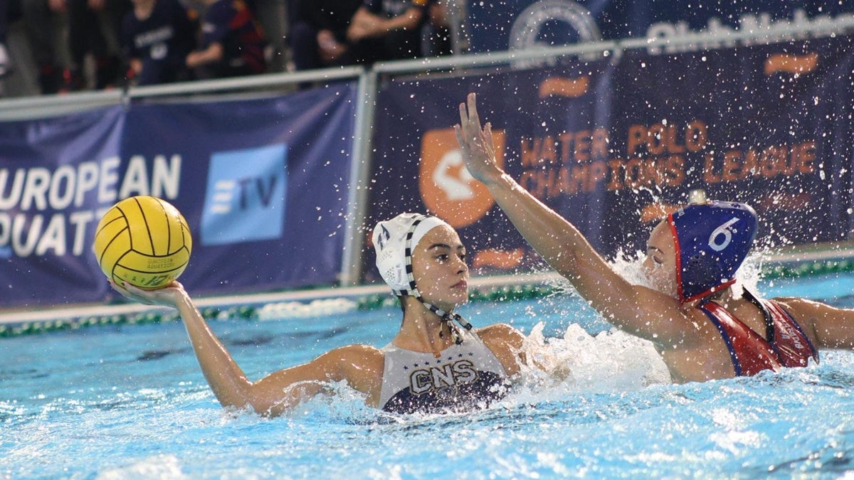 Paula Crespí, protagonista del primer temps. Cedida