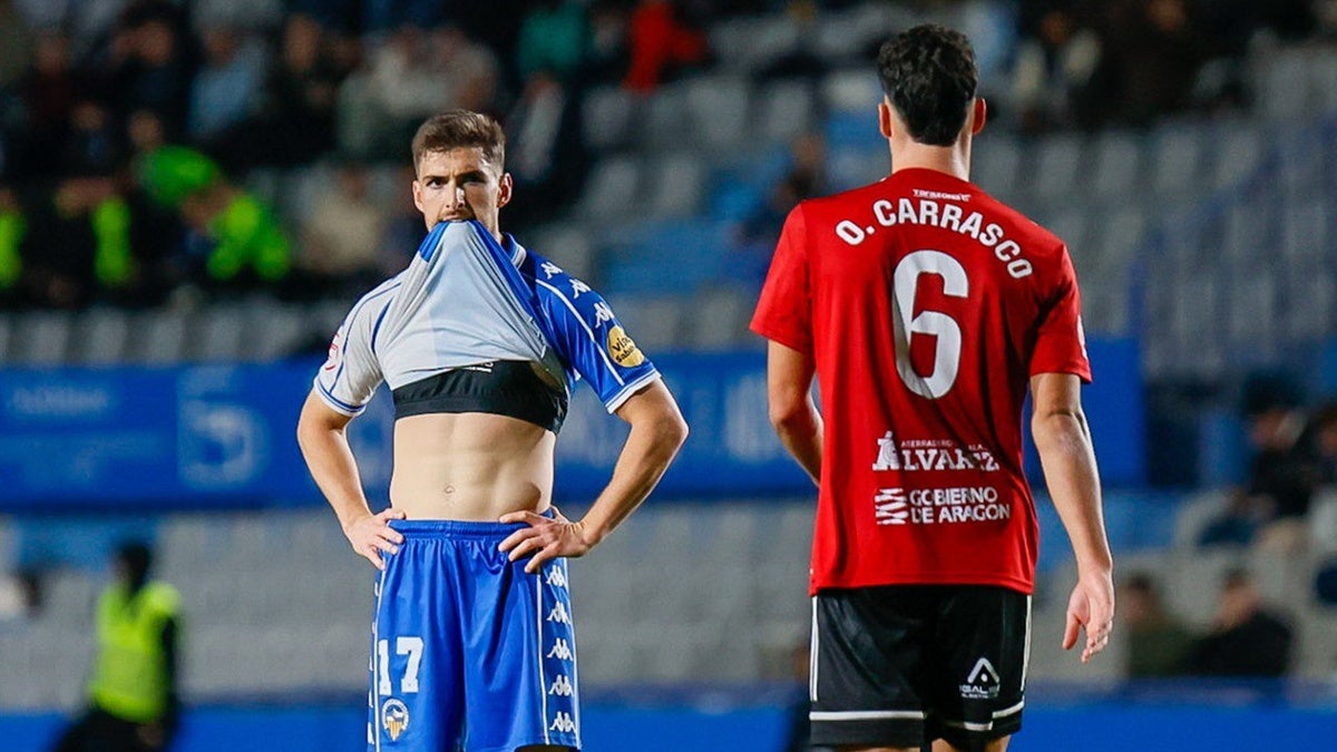 Coscia, durant el partit. Autora: Dihör