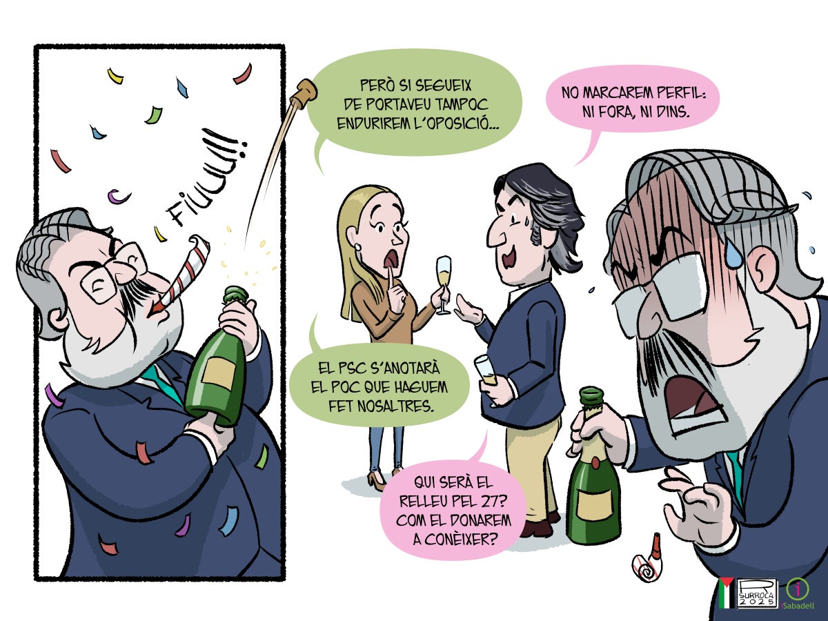 'Matas surt del Govern', per Surroca (6/12/25)