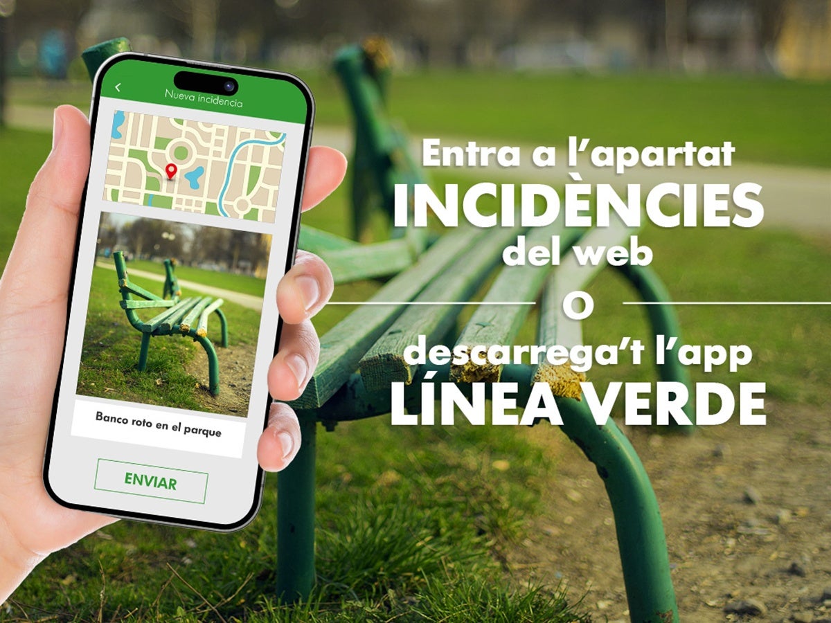 Aplicació mòbil Línea verde