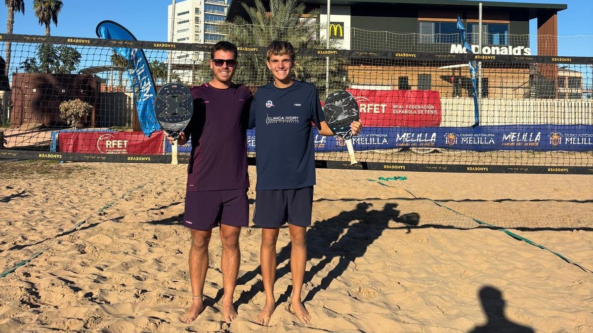 Els campions Filella i Volpe. Cedida