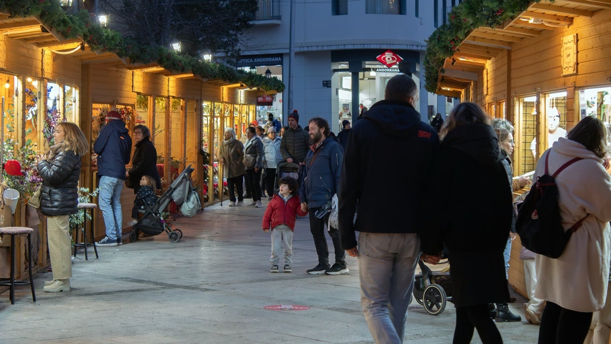 La Fira de Santa Llúcia, aquest dijous. Autor: Xavi Cano.