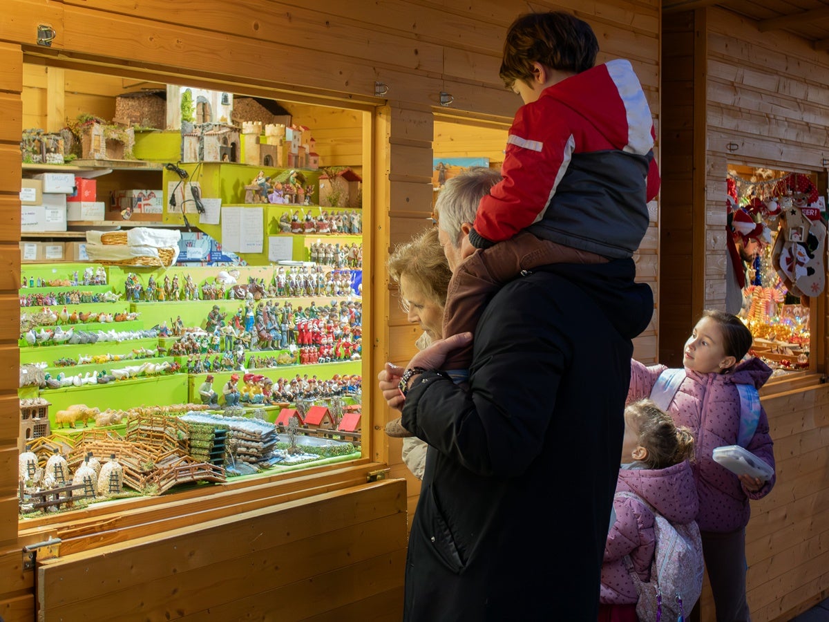 La Fira de Santa Llúcia, aquest dijous. Autor: Xavi Cano. 