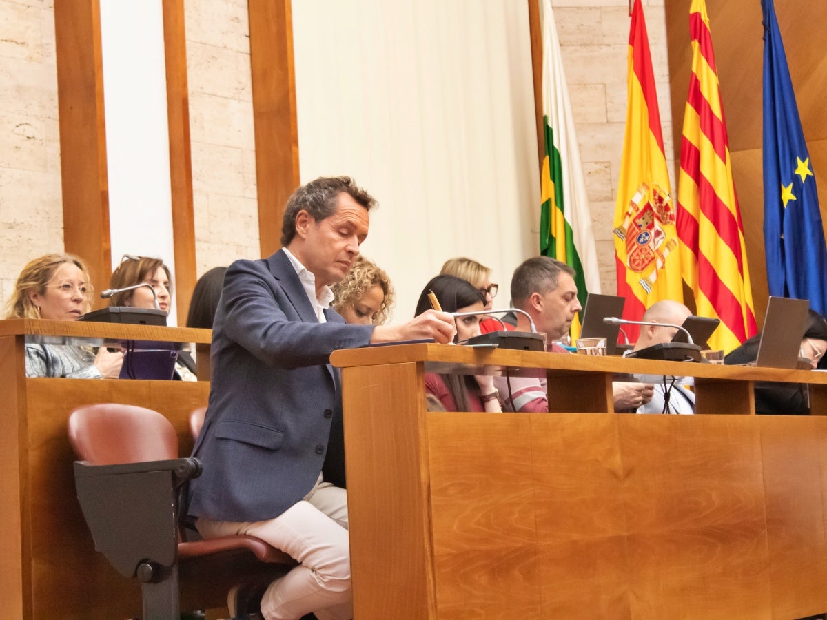 El portaveu de Junts a l'Ajuntament, Lluís Matas. Autor: Xavi Cano.