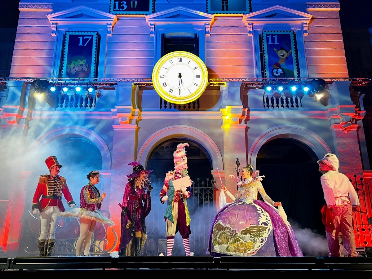 Inauguració del 'Somriu al Nadal', aquest diumenge. Autor. ACN. 