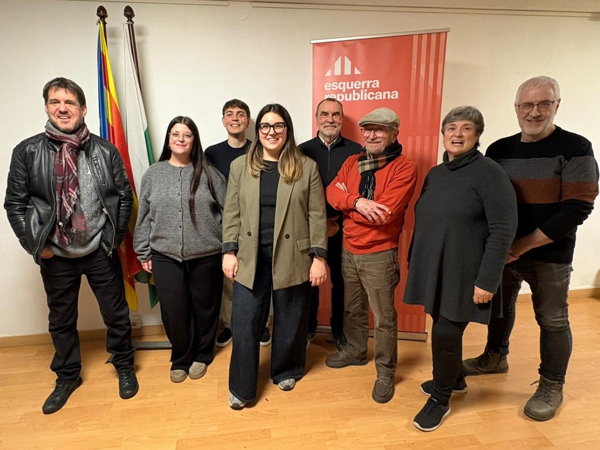 La nova executiva d'ERC. Autor: cedida. 