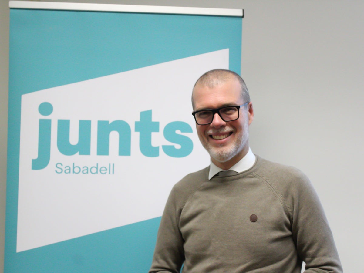 Josep Ma Cruset, aquest dimecres a Sabadell. Autor: Xavi Cano