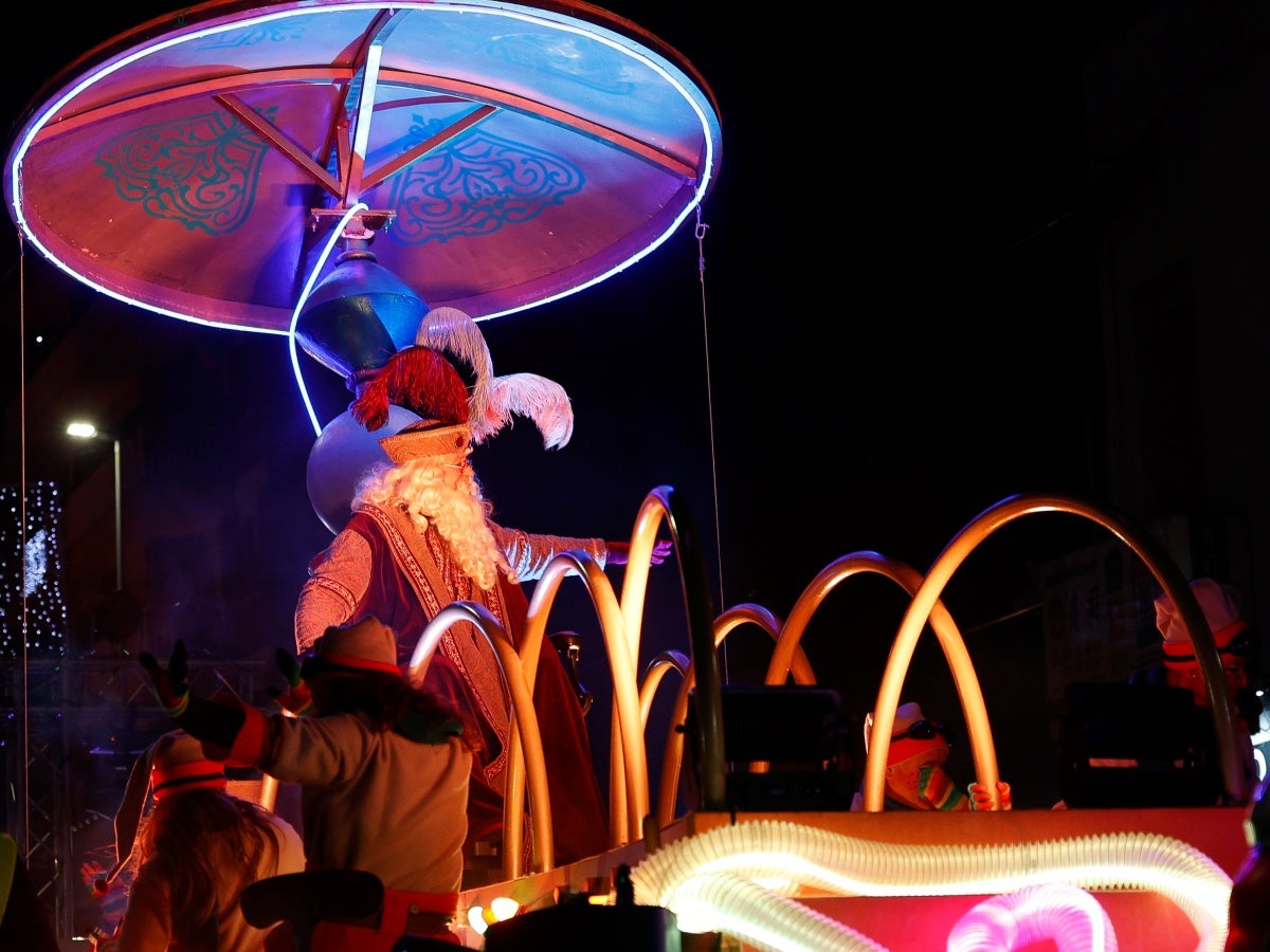 L'Ambaixador Reial, a la cavalcada, dilluns. Autora: Dihor. 