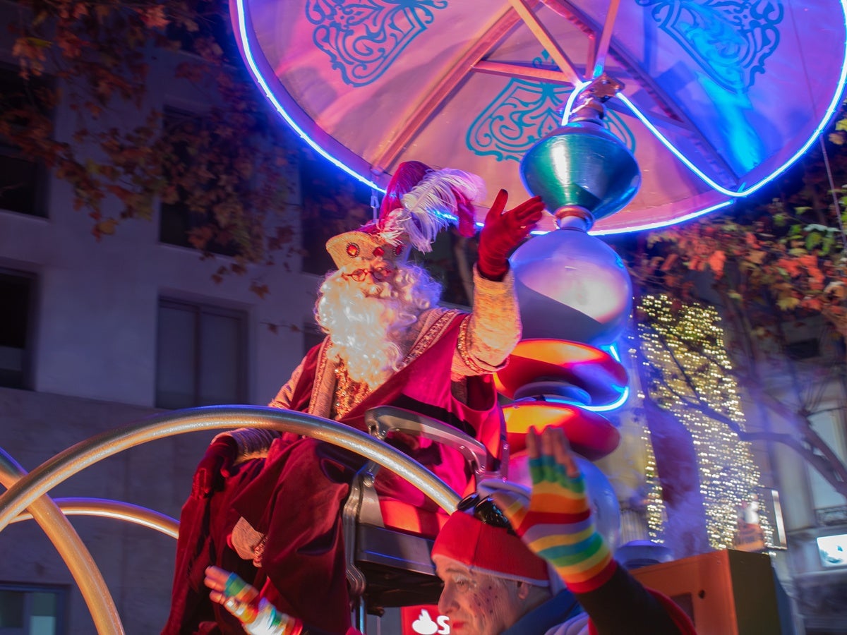 Un moment de la cavalcada. Autor: Xavi Cano.