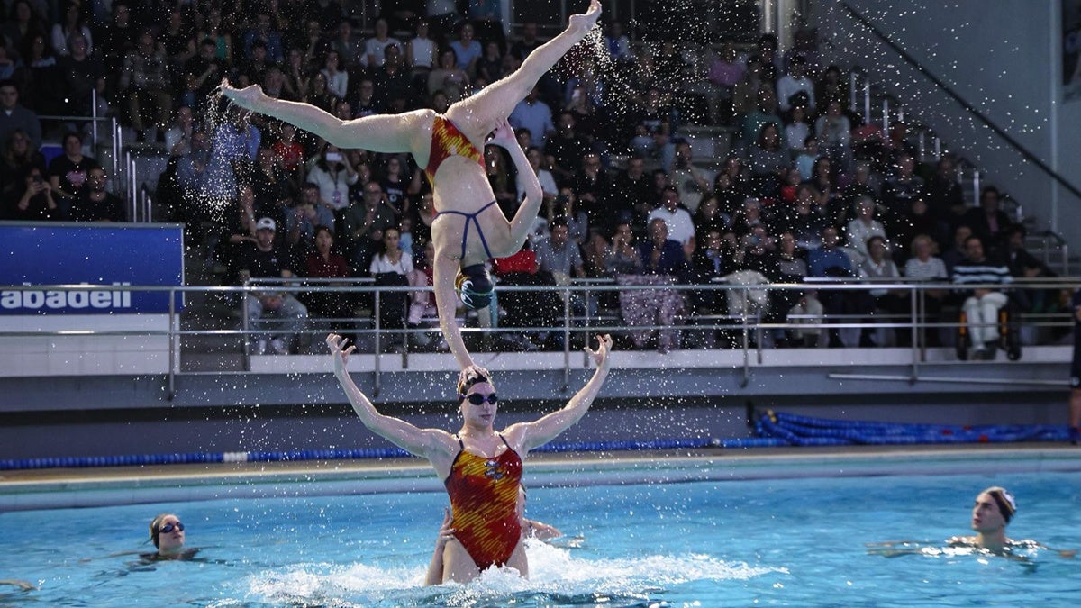Actuació imperial de natació. Cedida