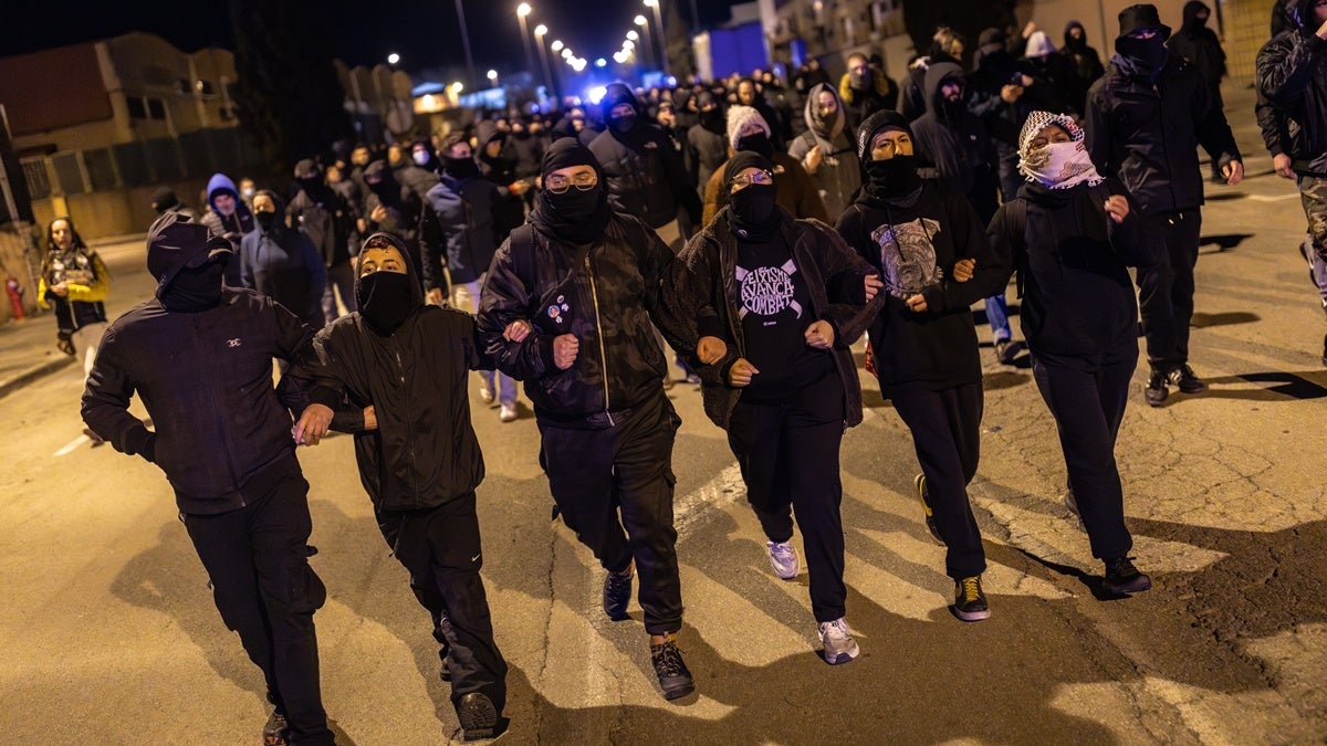 Manifestants contra l'acte de Núcleo Nacional. Autor: ACN. 