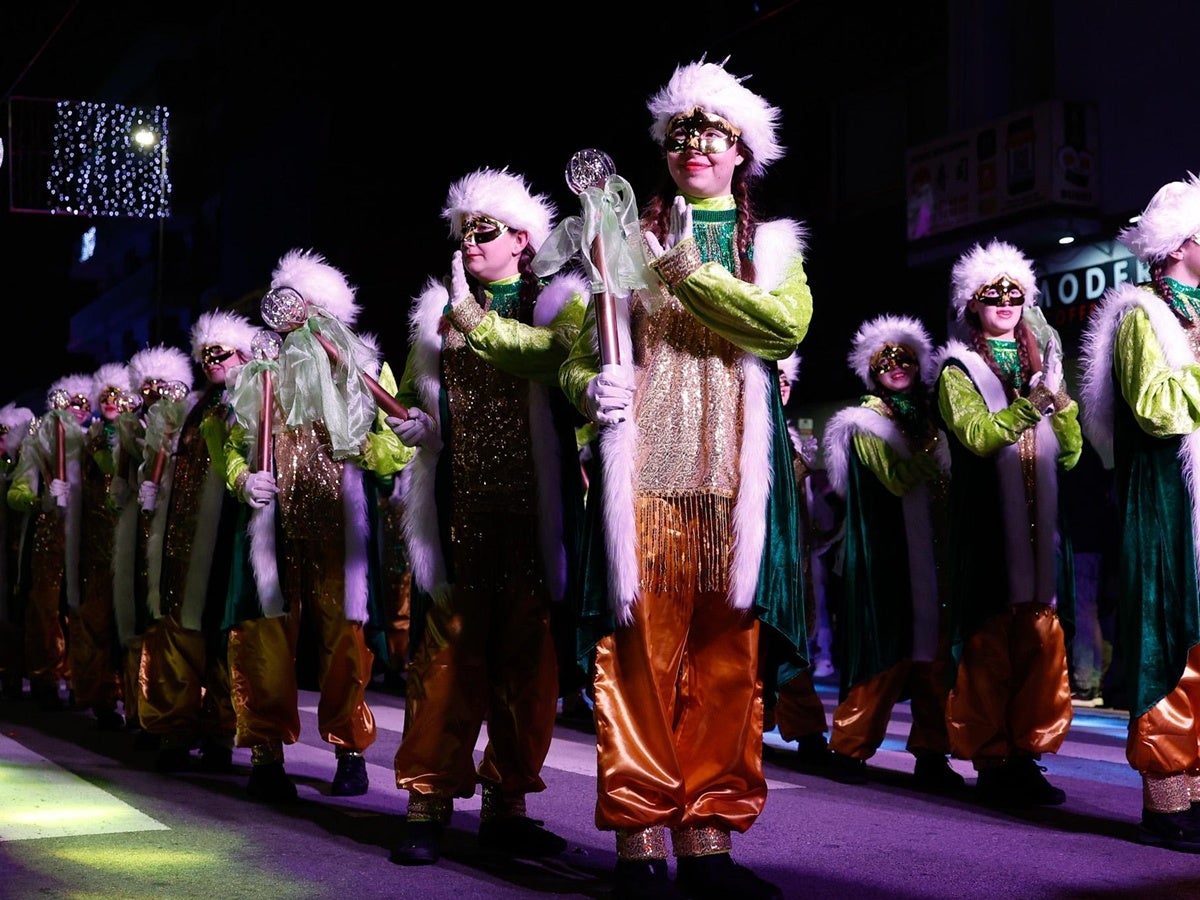 Un moment de la cavalcada de Reis. Autora: Dihor.