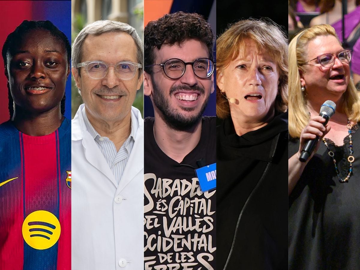 Finalistes del Premi Sabadellenc de l'Any 2025.