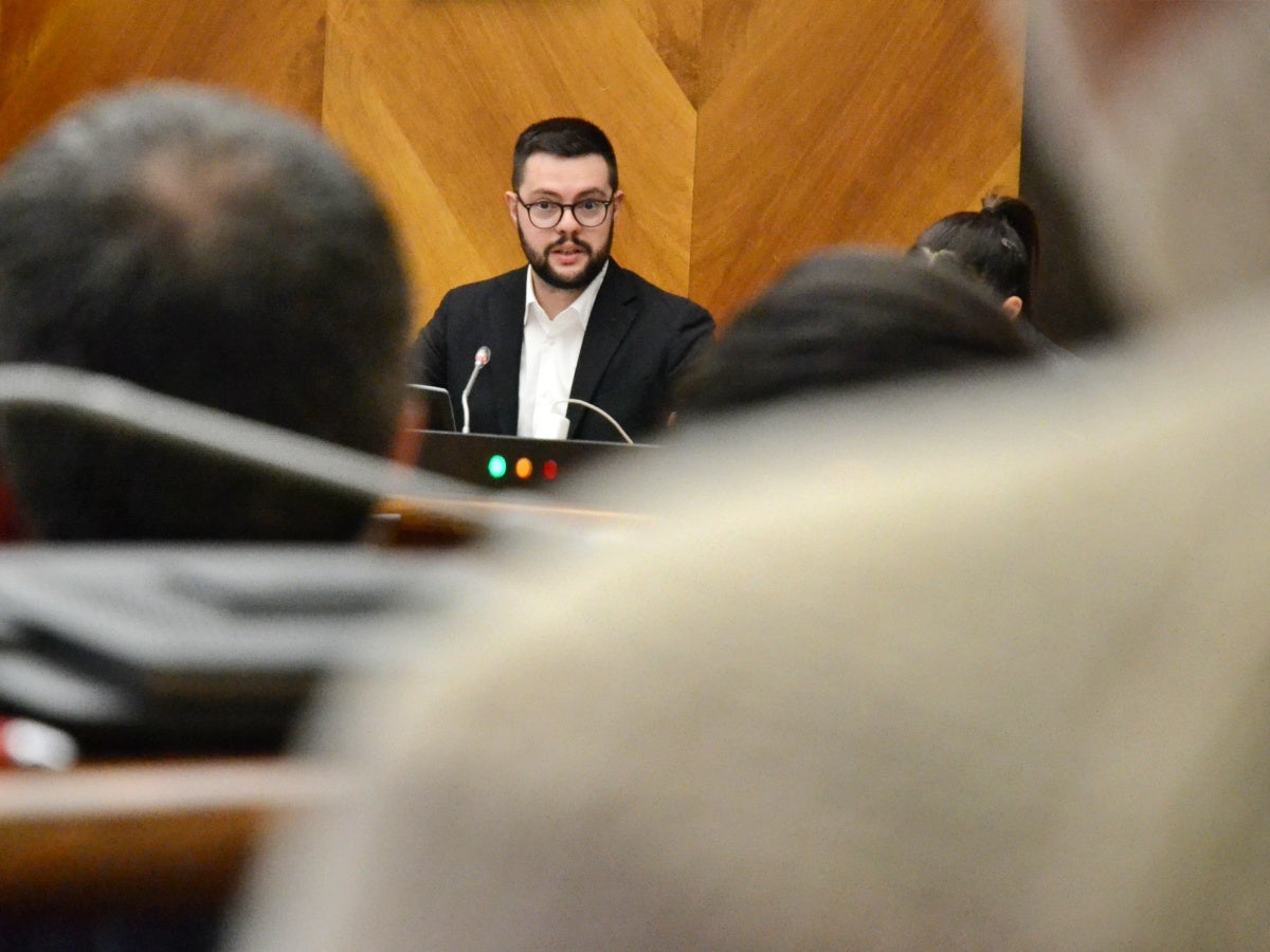 Un moment del ple municipal de gener de 2026. Autor: J.d.A.