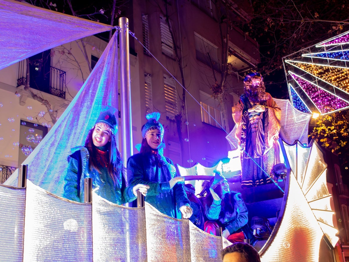 Un moment de la cavalcada. Autor: Xavi Cano.