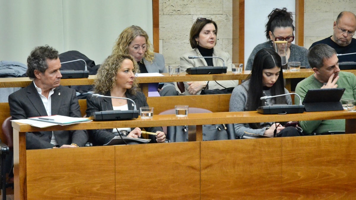 Un moment del ple municipal de gener de 2026. Autor: J.d.A.
