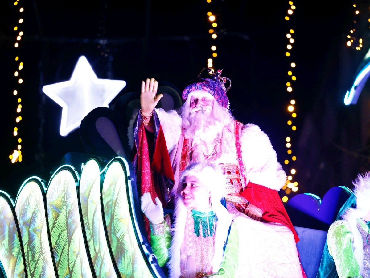 El rei Melcior, a la cavalcada del 2025. Autor: D.Jiménez. 