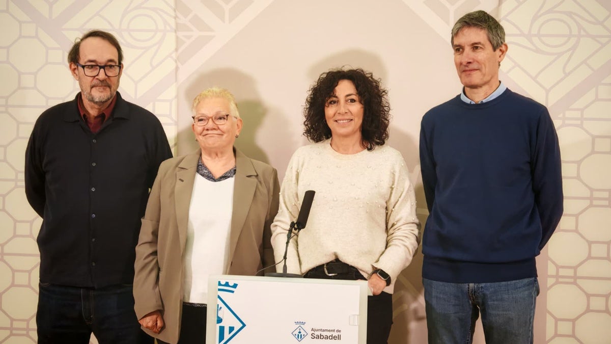 Roda de premsa de la presentació del Míting. Autor: Albert P