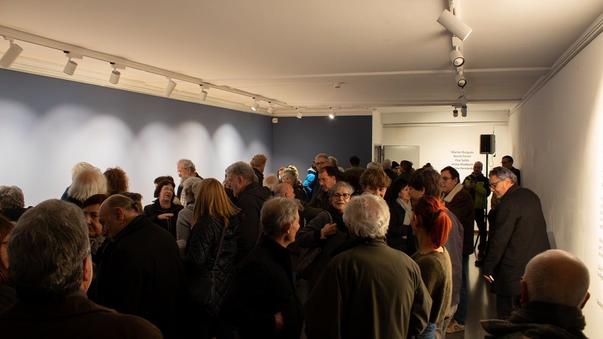 Inauguració de la mostra de ceràmica. Autor: Xavi Cano.