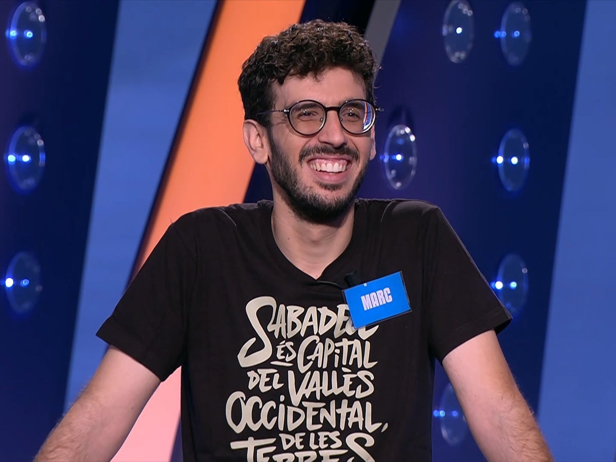 El sabadellenc Marc Mendoza, amb una samarreta ben 'sabadellenquista'. 