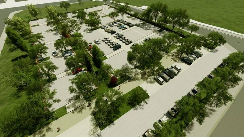 El futur aparcament de lEix Macià. Autor: Ajuntament / cedida.