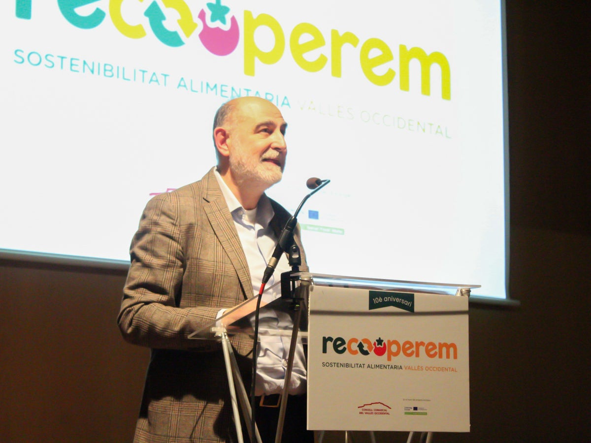 Xavier Garcés, president del Consell Comarcal. Autor: Xavi Cano.