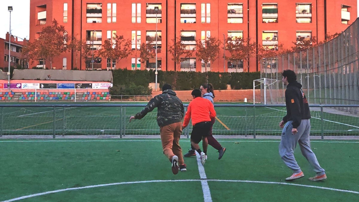 Tarda d'entrenaments al Municipal de la Creu. Autor: Albert P.