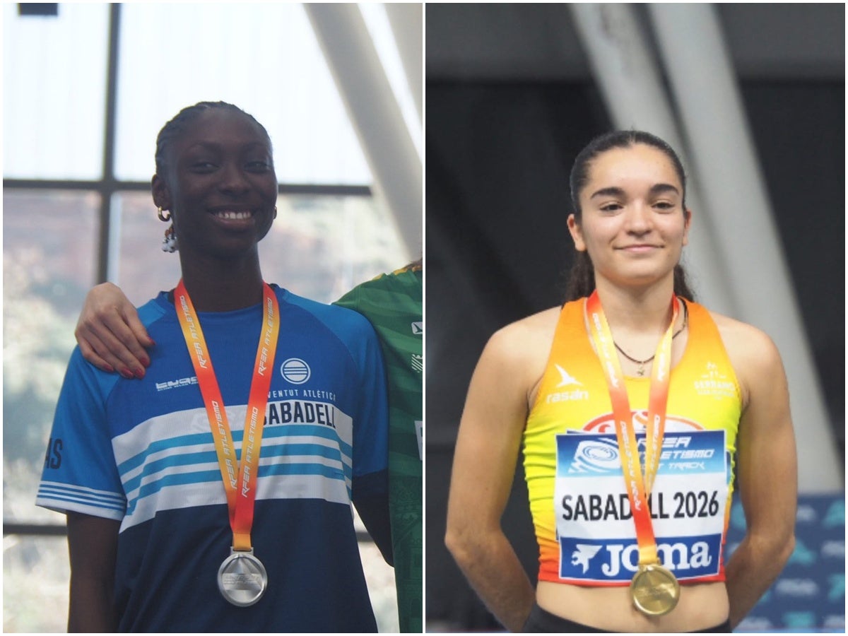 Diallo i Tomás, al podi. FCA