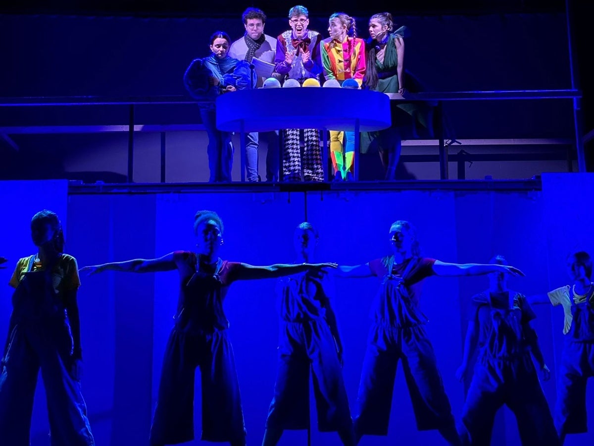 Tot a punt per l'obra 'Des de dins'. Cedida 