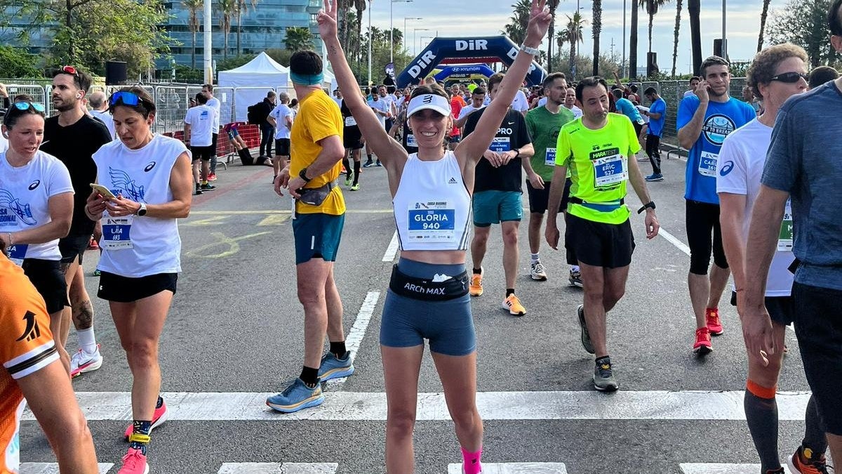 La runner Glòria Espunyes. Cedida