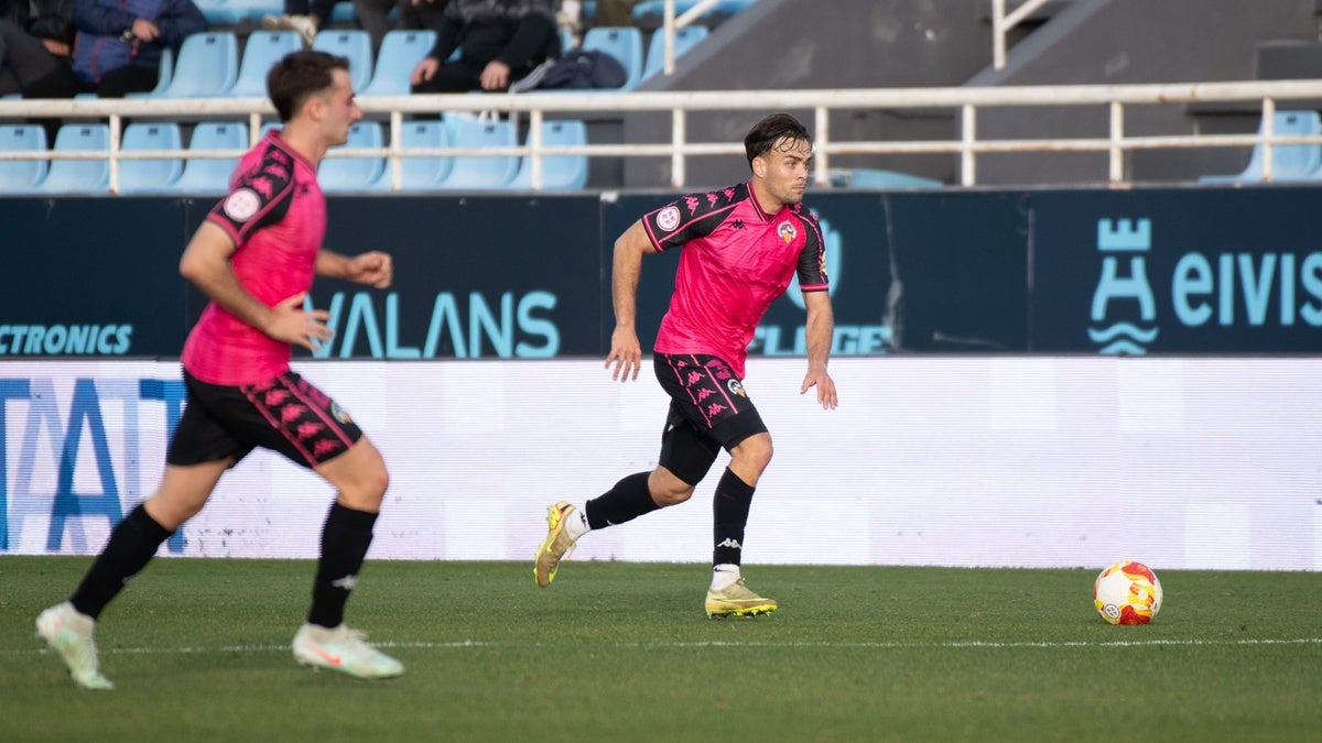 Aguilar i Fornés, durant el partit. CES