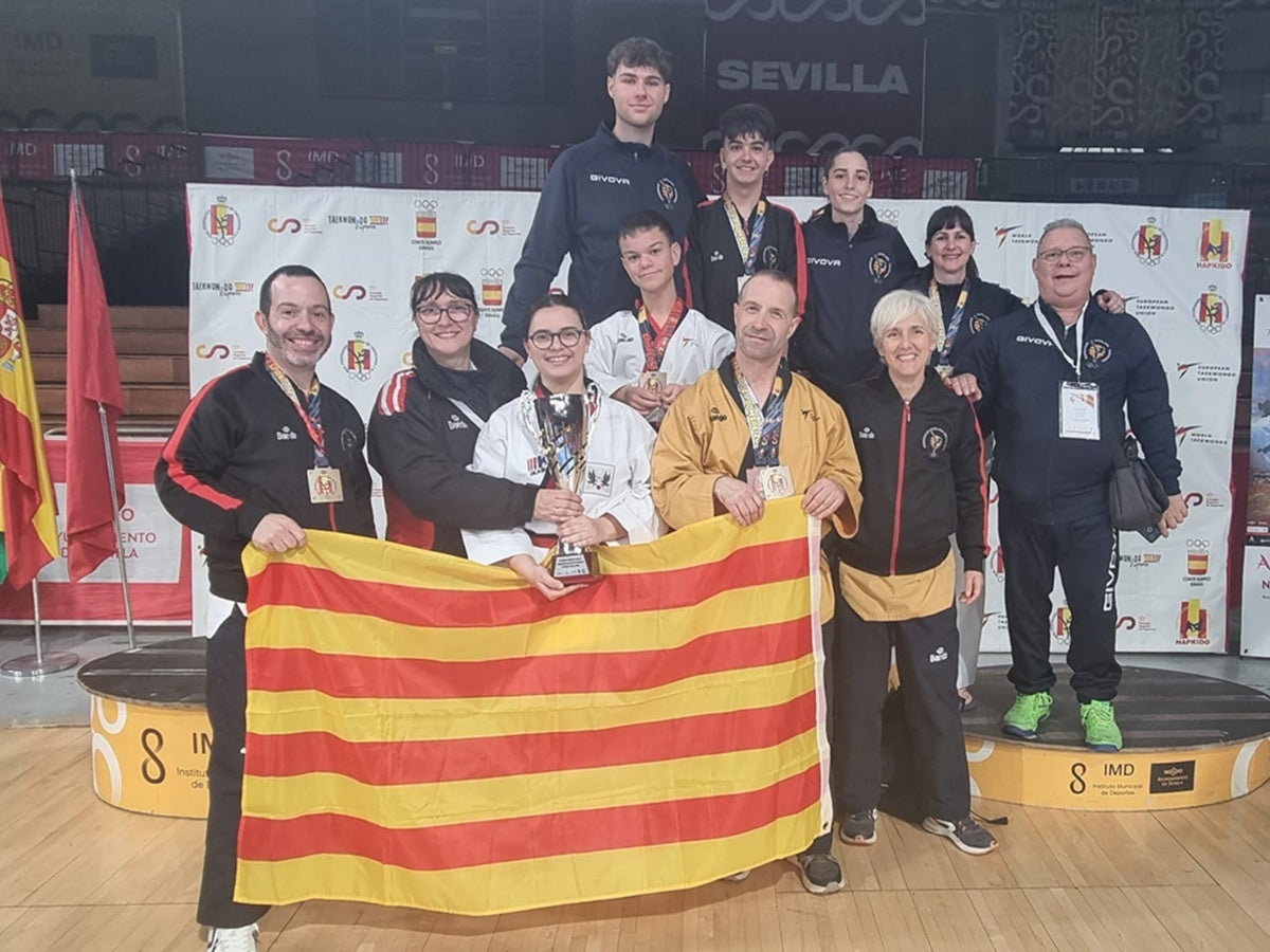 Els esportistes del Su-ba-lee, èxit a la cita nacional. Cedida