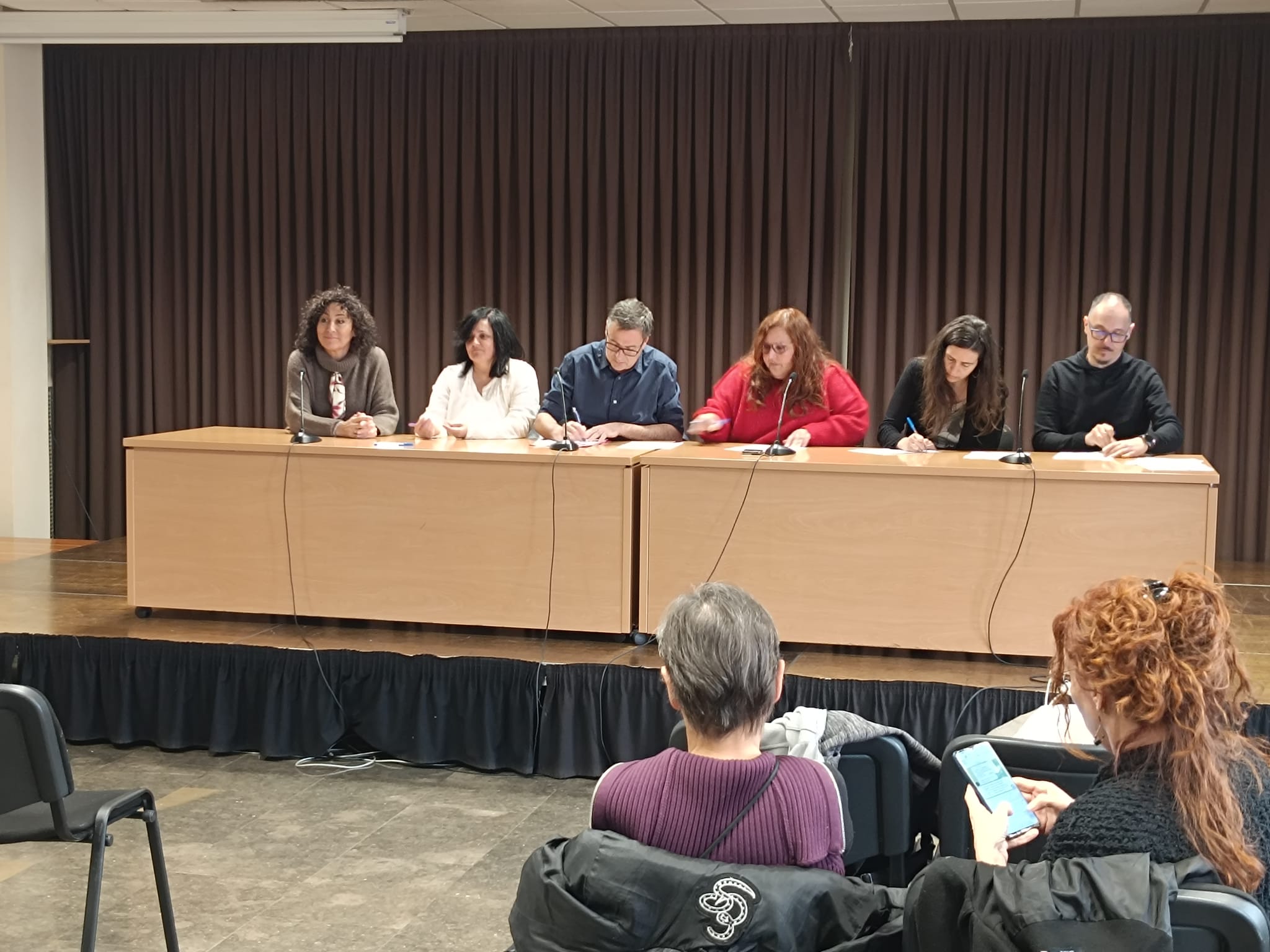 Signatura del nou conveni col·lectiu, el passat divendres. Autor: cedida.