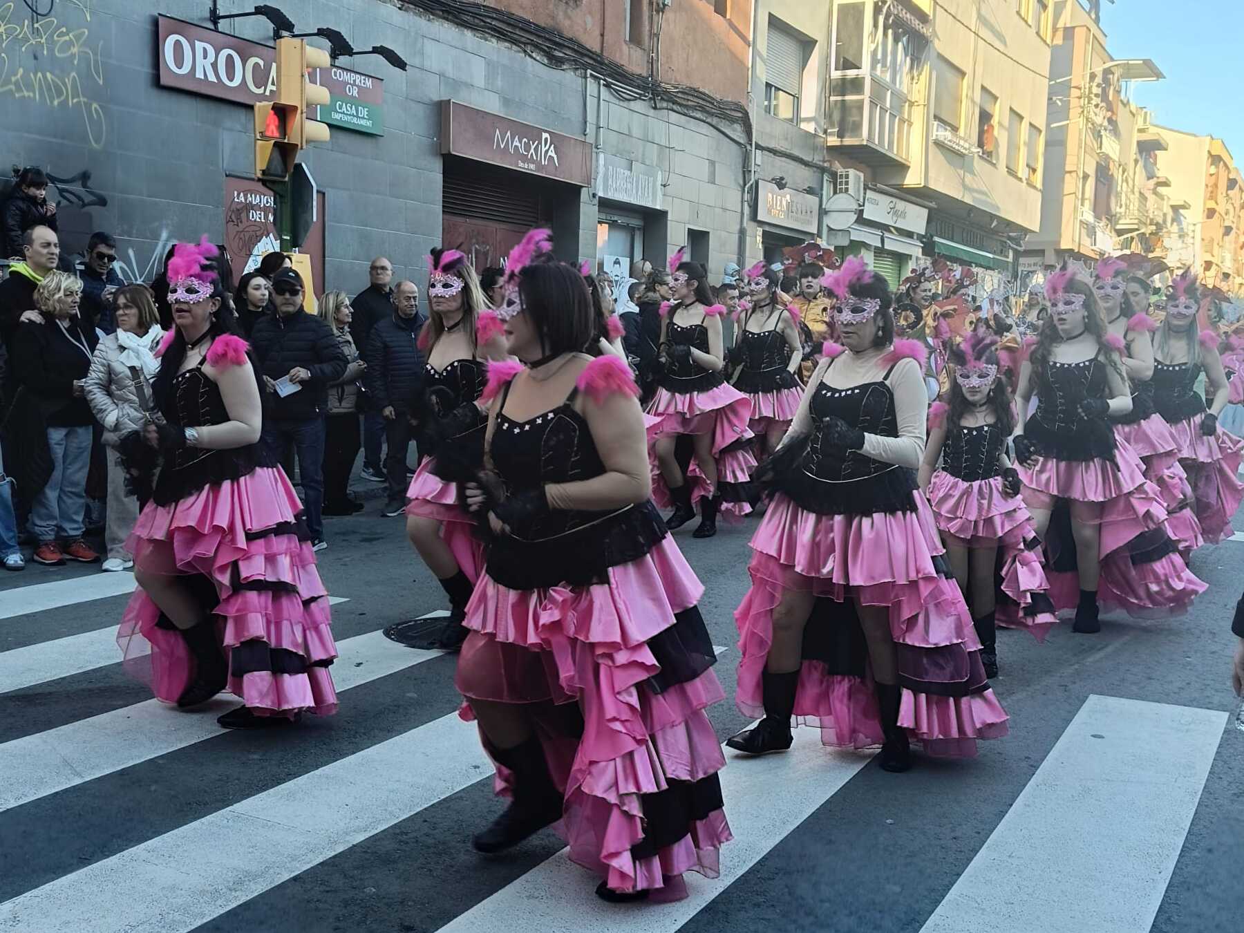 Rua de carnaval de Ca n'Oriac. Autor: AV Ca n'Oriac