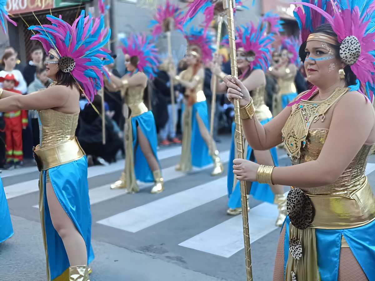 Rua de carnaval de Ca n'Oriac. Autor: AV Ca n'Oriac