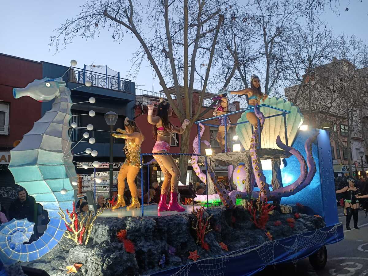 Rua de Carnaval de Ca n'Oriac. Autor: cedida.