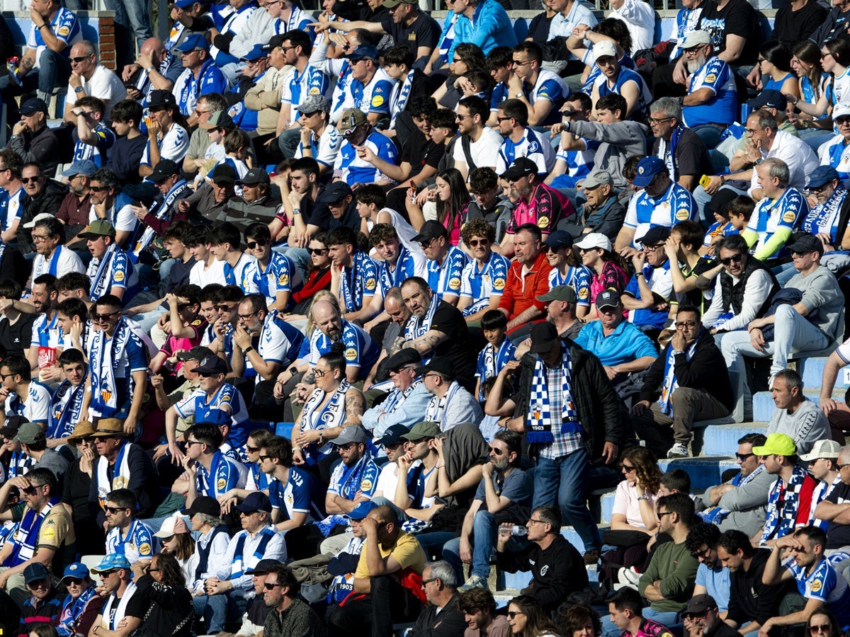 Aspecte de la Nova Creu Alta el passat diumenge. Autor: CE Sabadell via X. 