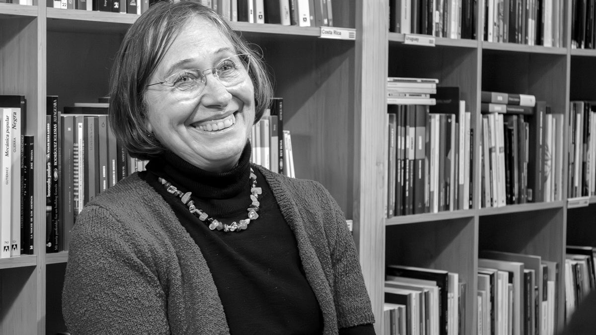 La llibretera Cecilia Picún, al Librerío de la Plata. Autor: Xavi Cano.