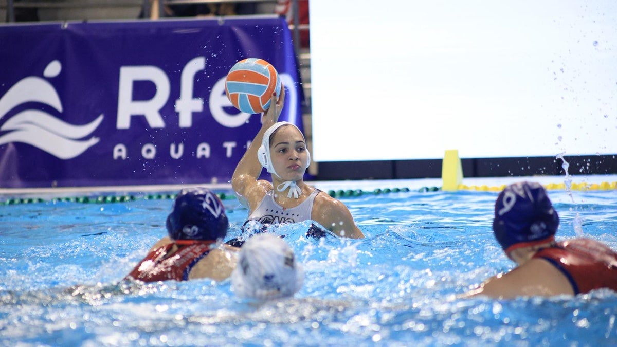 Daniela Moreno, golejadora. Cedida