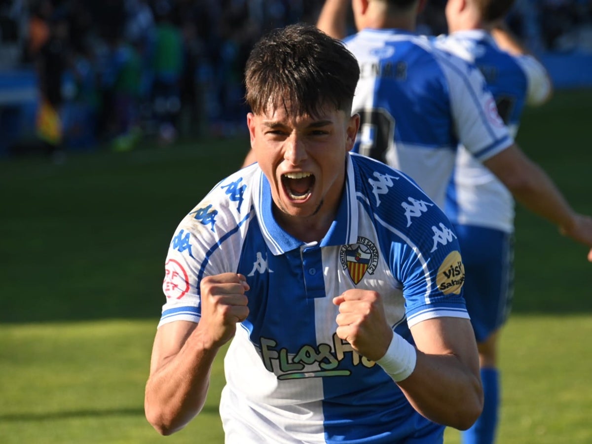 Miguelete, protagonista i autor d'un dels gols. Autor: Críspulo Díaz