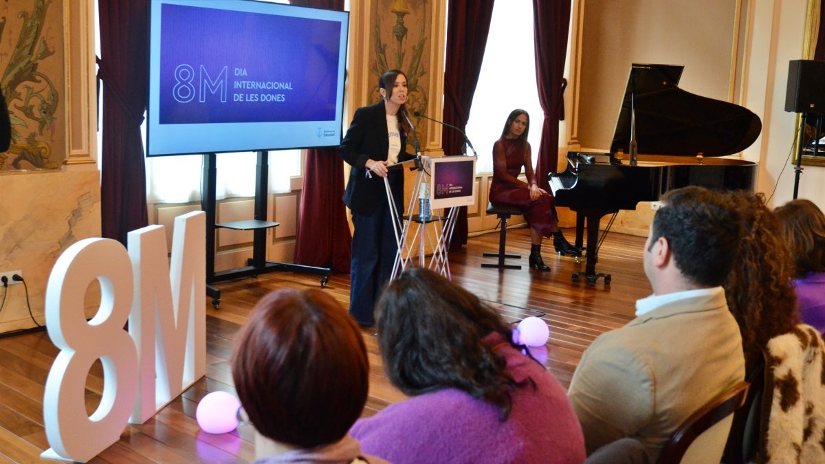 Intervenció de Farrés, a l'acte. Autor: J.d.A.