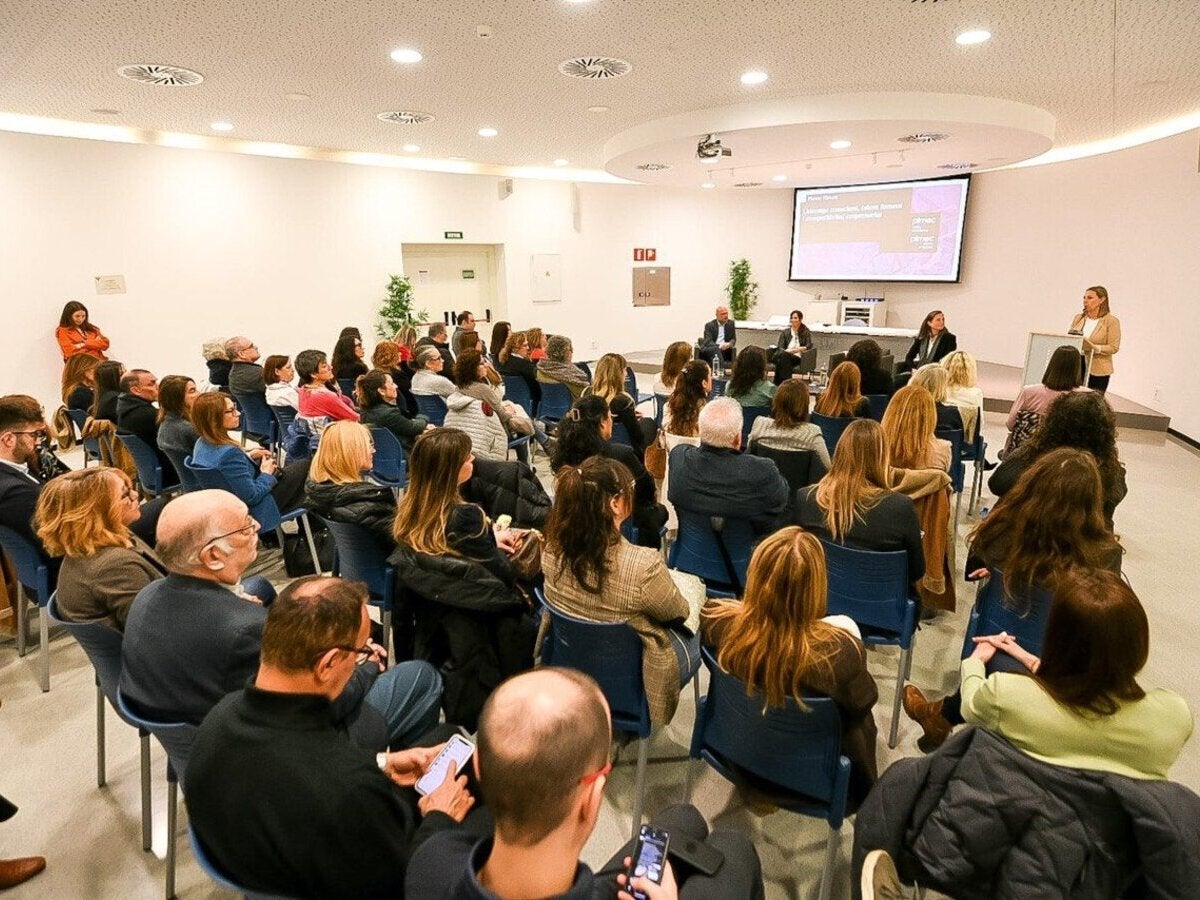 Un moment de la jornada sobre Talent Femení i competitivitat empresarial. Autor: @pimec via X.